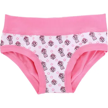Dívčí kalhotky s širokou gumou Piccoli B1362 pink velikost 6