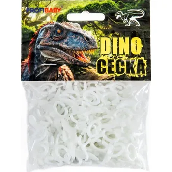 Hračka Dino céčka svítící cca 150ks plast v sáčku 11x15cm