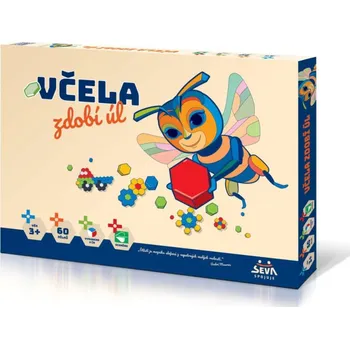 Mozaiková sada Včela zdobí úl 60ks mozaika v krabici 43x32x3,5cm