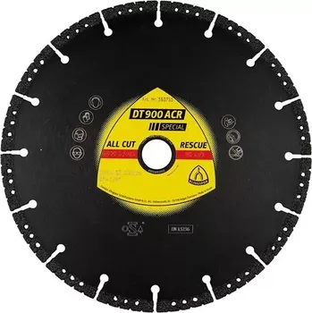 Řezný kotouč Diamantový brusný kotouč DT 900 ACR Special 125x2,8X22,23mm KLINGSPOR