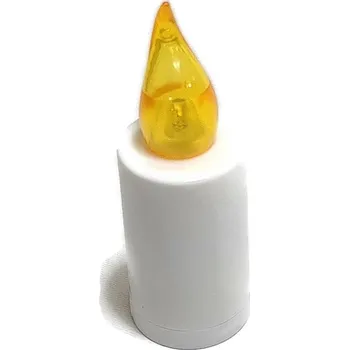 Svíčka LED vklad do hřbitovní svíčky Grande 15 cm