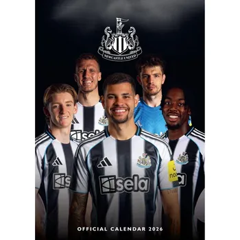 Kalendář Fan-shop Kalendář NEWCASTLE UNITED FC 2026