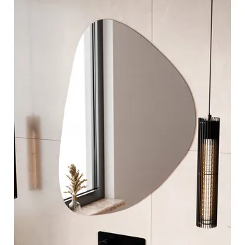 Zrcadlo Zrcadlo BD art nástěnné asymetrické rám dřevo 600 x 900 mm