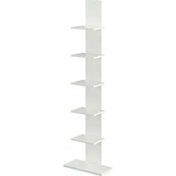 Knihovna Regál Kondela 50 cm x 180 cm x 23 cm bílý