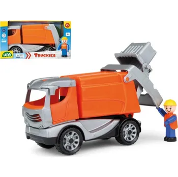 autíčko Auto Truckies popeláři plast 25cm s figurkou v krabici 24m+