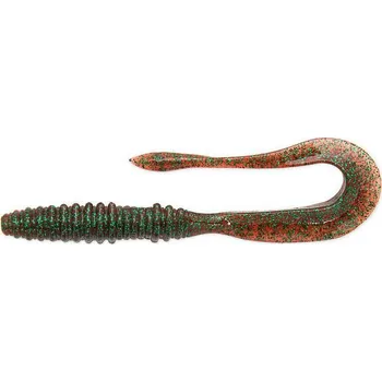 Umělá nástraha Keitech Gumová nástraha MAD WAG Mini 3.5'' Plum Green FLK. 8.9cm / 10ks