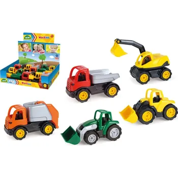 autíčko Auto Workies plast 12-14cm 5 druhů 18m+