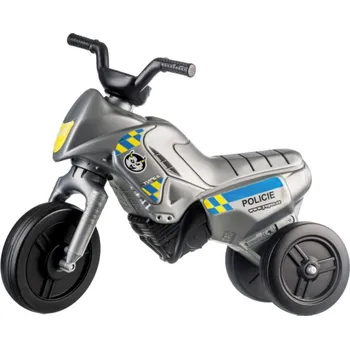 Odrážedlo Odrážedlo Enduro Yupee Policie malé plast výška sedadla 26cm nosnost do 25kg 12m+