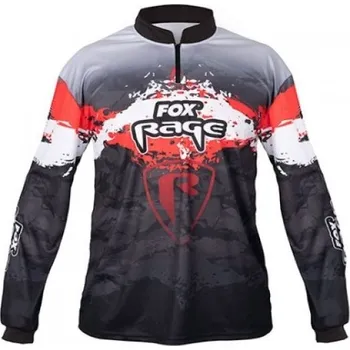 Rybářské oblečení Fox Rage rybářské tričko s dlouhým rukávem Performance vel. XXL