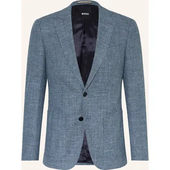 Pánské sako Boss Pánské Sako Hutson Regular Fit, tmavě modrá / bílá, 54