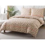 XPOSE® Francouzské bavlněné Renforcé povlečení VENKOVSKÉ KVÍTÍ 200x220 cm, 70x90 cm, Bavlna RENFORCÉ + Prodloužená možnost vrácení zboží do 50 dnů