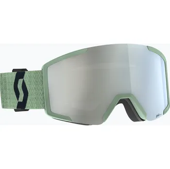 Lyžařské brýle SCOTT Shield soft green/black/white chrome