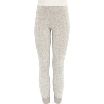 Chlapecké oblečení Devold kalhoty Duo Active Merino Longs Kid raw white 6