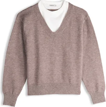 Dámské oblečení GATE Pulovr se všitým tričkem 32 625-1543/244