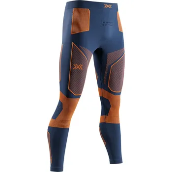 Pánské termo spodní prádlo Pánské funkční spodky X-Bionic Energy Accumulator Light Pants Velikost: L / Barva: modrá/oranžová