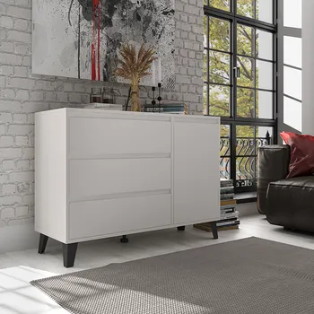 Komoda Max-i Zásuvková komoda BOGAN NEW 1D3S kašmír