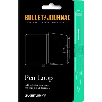 Diář Leuchtturm 1917, Samolepicí držák na pero Bullet Journal, tyrkysový - Formadore