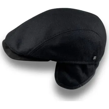 Čepice KRUMLOVANKA Černá pánská zimní bekovka (skryté klapky na uši) Ho-023-GB-1 Vyberte velikost: 58