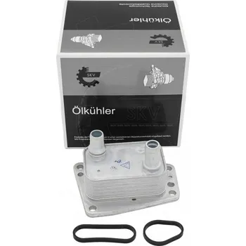 Chladič motoru Chladič oleje Citroën C4 II C5 III DS4 DS5 Jumper II Ford C-Max II Focus III Galaxy III Opel Vivaro C Toyota Proace 9809475780 ESEN SKV