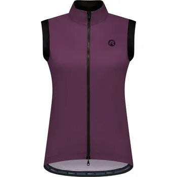 Moto kalhoty Dámská cyklistická vesta Rogelli SIGNATURE, vínová 2XL