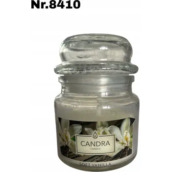 Svíčka Parafínová vonná svíčka Soft Vanilia Action