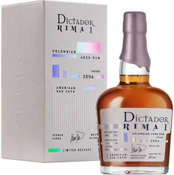 Rum Dictador Rima American Oak Cask 16y 2006 42% 0,7 l (karton)