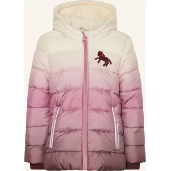 S.Oliver Red Dívčí Prošívaná Bunda, fialová / růžová / žlutá,...