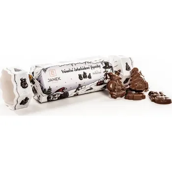 Cukrovinka JANEK Vánoční bonbon s figurkami 95 g Množství: tmavá