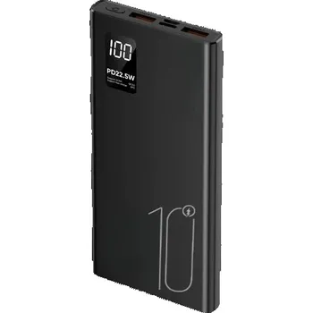 Powerbanka Powerbanka 10000mAh, PD 22,5W, QC3.0, černá