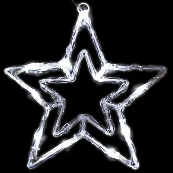 Vánoční dekorace Appetitissime Vánoční LED dekorace - Hvězda 54 cm (BLIKAJÍCÍ) Svítí modře/bliká modře