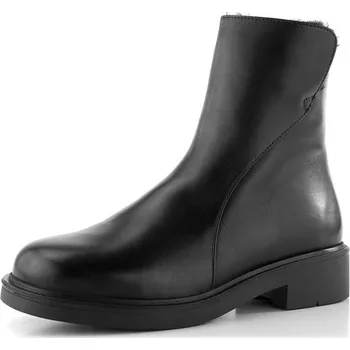 Dámské kozačky Högl hladký kotník na nízkém podpatku černý 0-101955-0100 - 42 | P698438