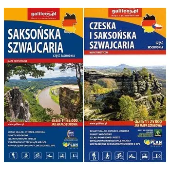 Cestování Mapa - Czeska i Saksońska Szwajcaria 1: 25 000 - praca zbiorowa