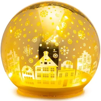 Vánoční dekorace Vánoční LED dekorace Palais Royal 12 cm 1025462 žlutá 18X