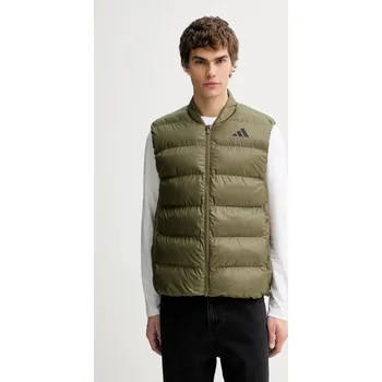 Pánská vesta Vesta adidas Essentials Climawarm zimní, JV7726 zelená 91E, vel. S