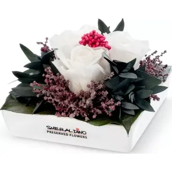 Aranže stabilizovaná růže Zina dekorace