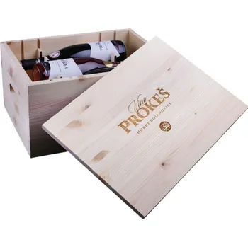 Dárkový potravinový koš VÁNOČNÍ Dárkový box Exclusive TOP 6 - VÝBĚR VINAŘE