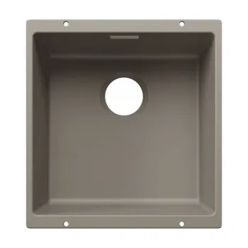 Kuchyňský dřez Blanco SUBLINE 400 U InFino Silgranit tartufo bez odtokové armatury - 527793