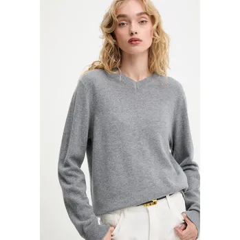 Dámský svetr Svetr z merino vlny Answear.LAB dámský, šedá barva WA25-SWD027 90X, vel. XS