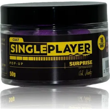 Boilies SINGLEPLAYER Pop-up Boilie SURPRISE 50g 16mm