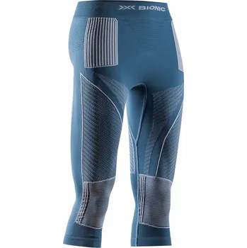 Dámské termo spodky Dámské funkční spodky X-Bionic Energy Accumulator 4.0 Pants 3/4 Velikost: M / Barva: modrá