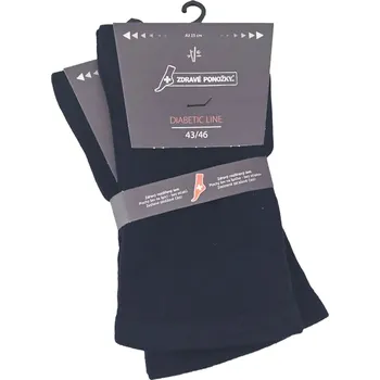 Dámské ponožky Olet Zdravotní ponožky rozšířené bambusové jednobarevné ponožky bez gumiček 91223 Ponožky: 39 - 42