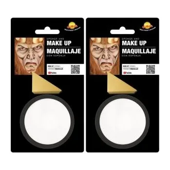 Party dekorace Make-up bílý s houbou 18 g - Halloween