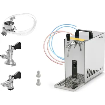 Kuchyňský spotřebič Výčepní zařízení LINDR Set PYGMY 25/K Green Line new, bajonet, plochý narážeč, spojovací set 1 x nápoj