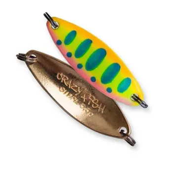 Umělá nástraha Crazy Fish Plandavka Swirl Barva 37.1 Hmotnost: 5,5g