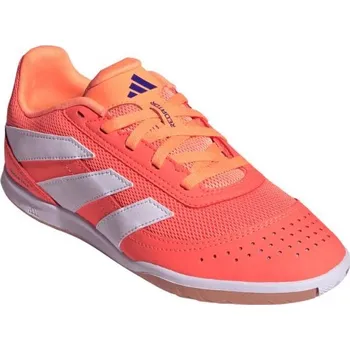 Kopačky Chlapecké fotbalové kopačky halové ADIDAS-Predator Club Jr IC signal coral/cloud white/beam orange Oranžová 36 2/3
