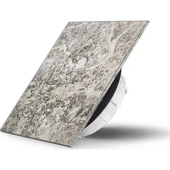 Ventil Air Design Glass Skleněný ventil Air Design čtvercový 3030 mramor šedý DEKOR KÁMEN Mramor šedý 3030 100 mm