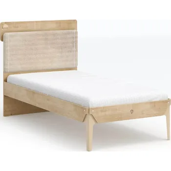 Postel Čilek Studentská postel s čelem 100x200 cm Mocha