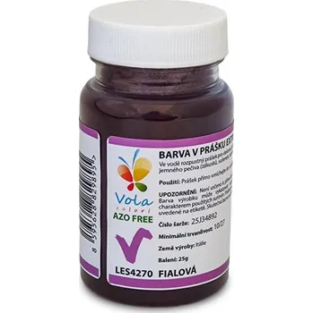 Potravinářské barvivo Barva v prášku extra koncentrovaná AF, fialová 25 g/kelímek