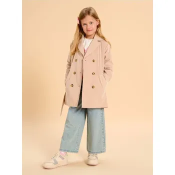 Dívčí bunda Sinsay - Trenčkot - béžová - 220CF-08X - 220CF-08X-98