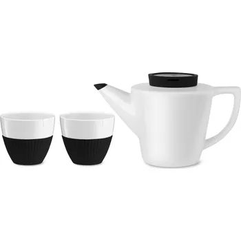 Viva Scandinavia, Čajová souprava Infusion černá 3 díly - Formadore